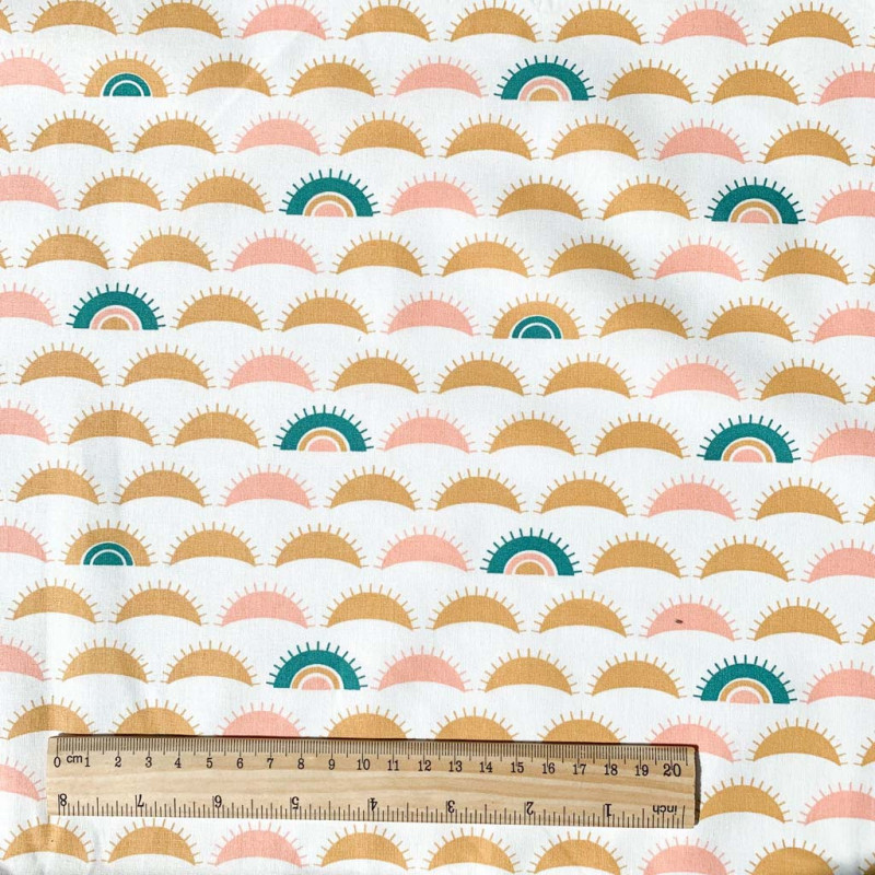 Printed Cotton SOLEA Off-White / Vintage Multicolored